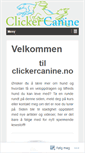 Mobile Screenshot of clickercanine.com